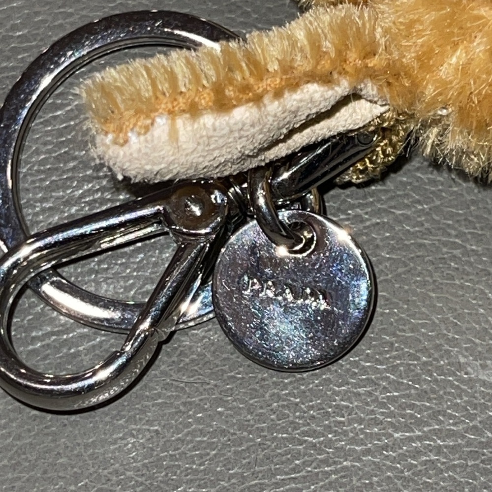 Preloved Prada Rabbit Key Chain Great Condition S… - image 4